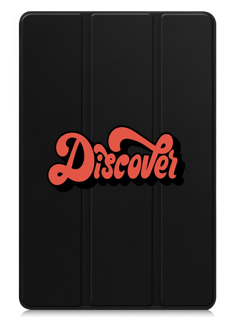 Theodor Protective Flip Case For Apple iPad Pro 11 (2024) With Trifold Stand Auto Wake Sleep Shockproof Cover Discover-01 - Image 1