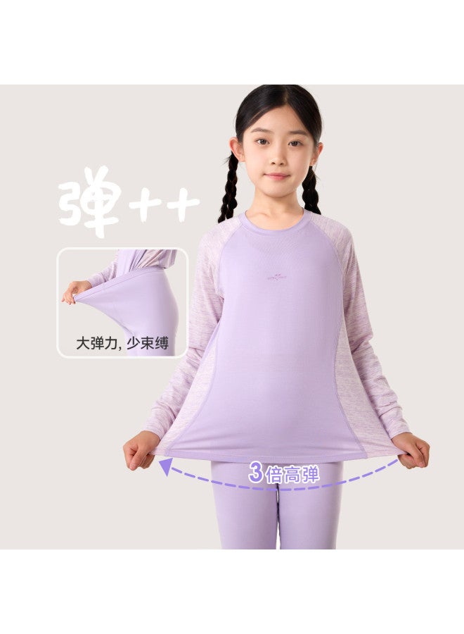 Long time companion girls' Thermal Underwear Set - Lightweight, Stretchy Soft School Uniform Base Layer & Sportswear Essentials - Image 4