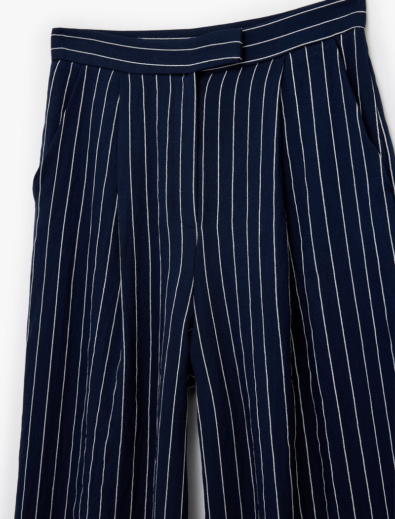 KOTON Striped Palazzo Pants - Image 4