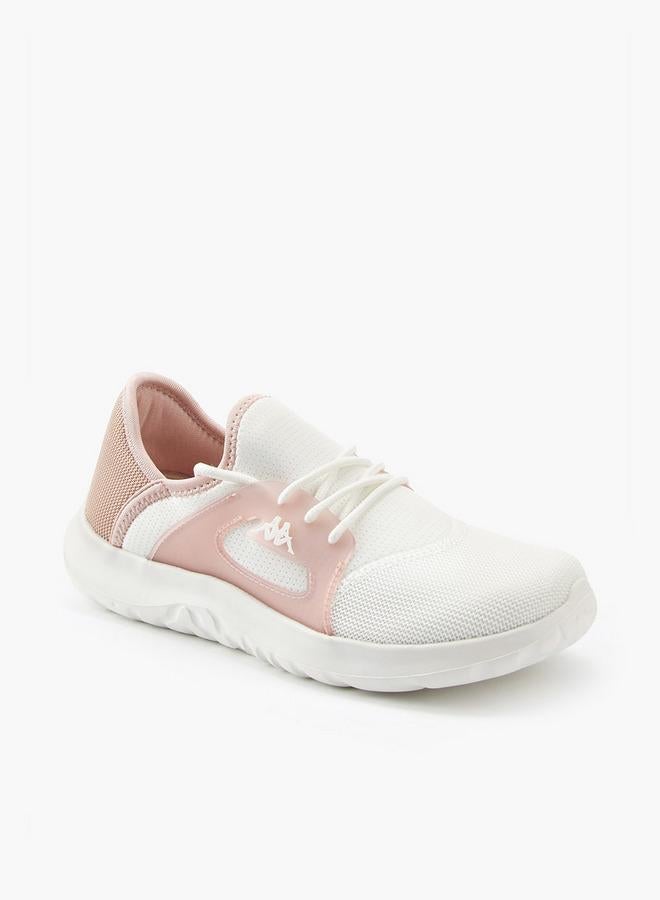 كابا أحذية رياضية نسائية برباط وتفاصيل دانتيل - Image 1