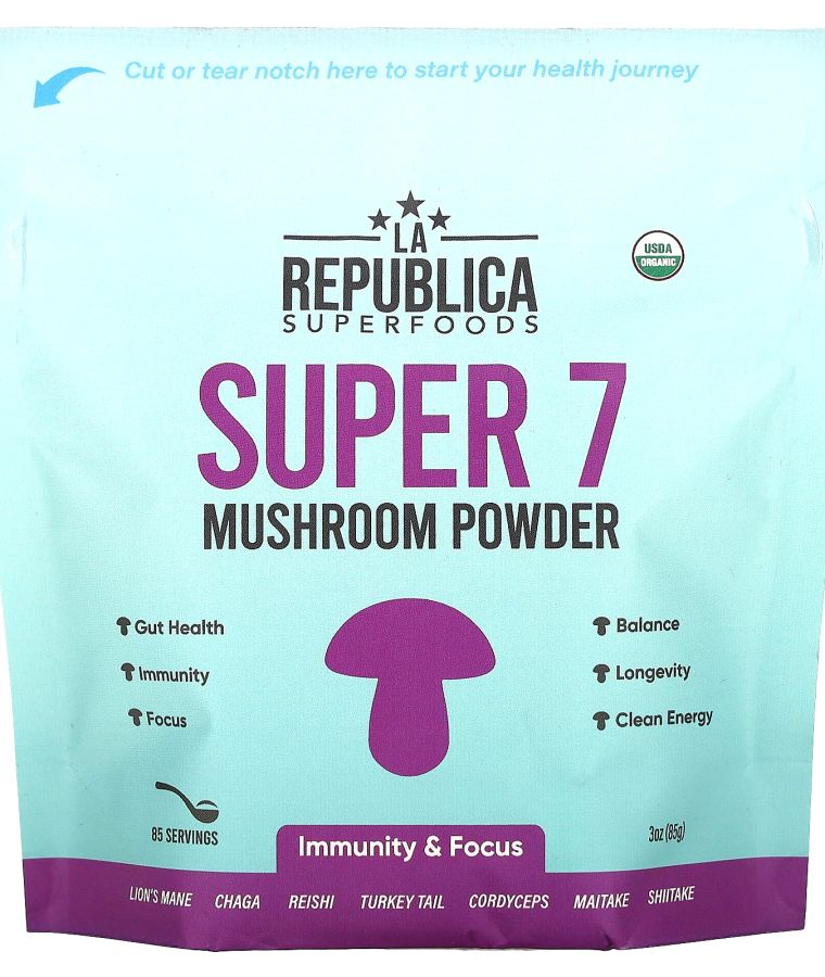 Super 7 Mushroom Powder 3 oz (85 g)