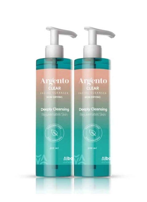 2 Sets of Argento Clear Cleanser 400ml