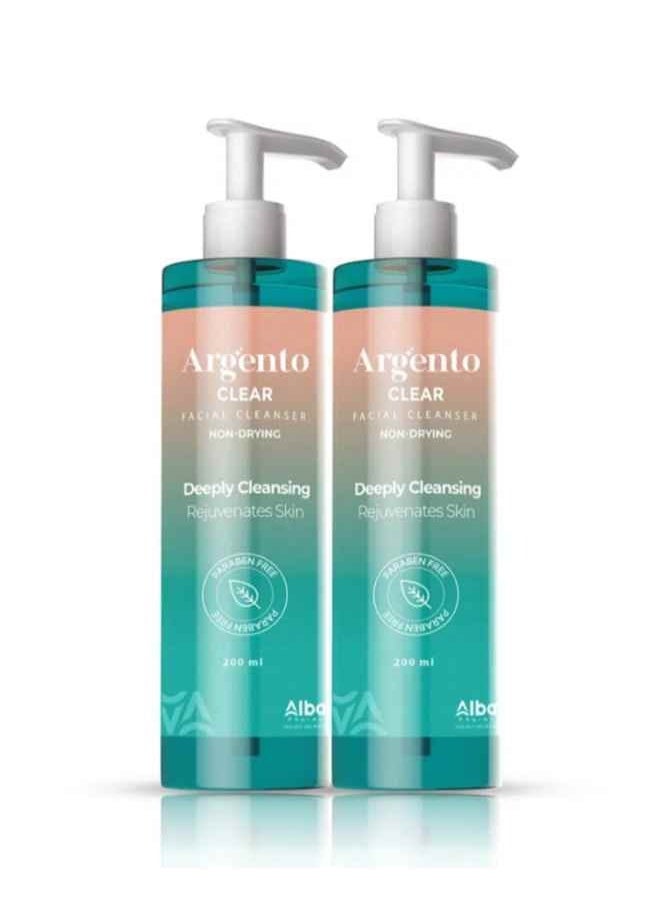 ARGENTO - 2 Sets of Argento Clear Cleanser 400ml - Image 1
