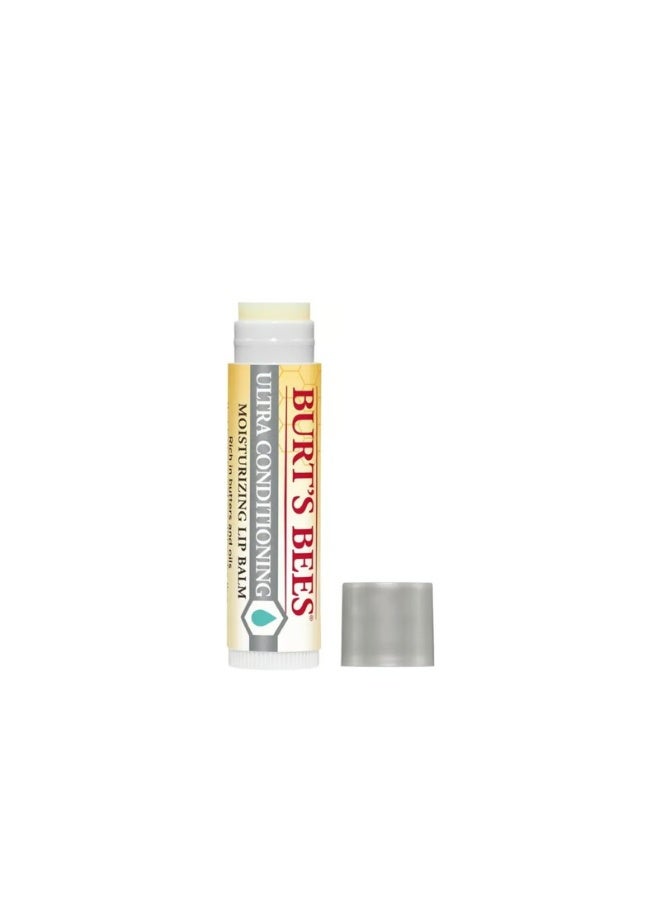 Burt's Bees Ultra Conditioning Moisturizing Lip Balm with Kokum Butter 4.25g - Image 1