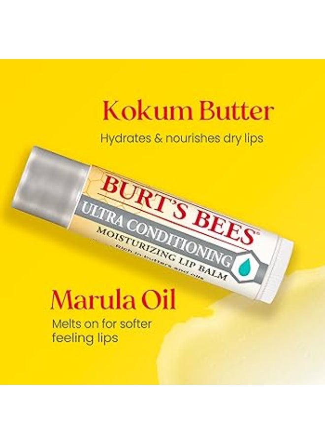 Burt's Bees Ultra Conditioning Moisturizing Lip Balm with Kokum Butter 4.25g - Image 3