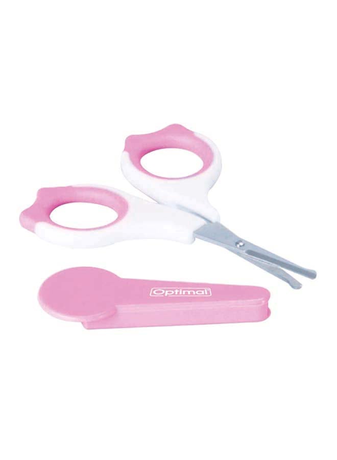 Optimal Safe Nail Scissor, Pink