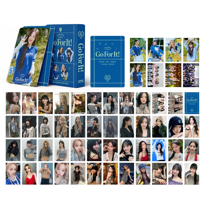 54/55 Card Integration Small Card G-Idle Album Card Kpop Korean Wave Homemade Po Lomo Card Sk - Image 1