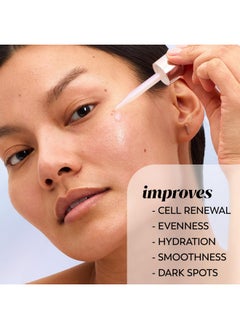 Olay Olay Super Serum Night Repair for Face - Niacinamide, Peptide, Salicylic & Lactic Acid, Glycerin - Anti-Wrinkle, Dark Spot Reduction, Hydrating, Smooths Fine Lines, Skin Surface Renewal, 1.7 Oz  - Image 3