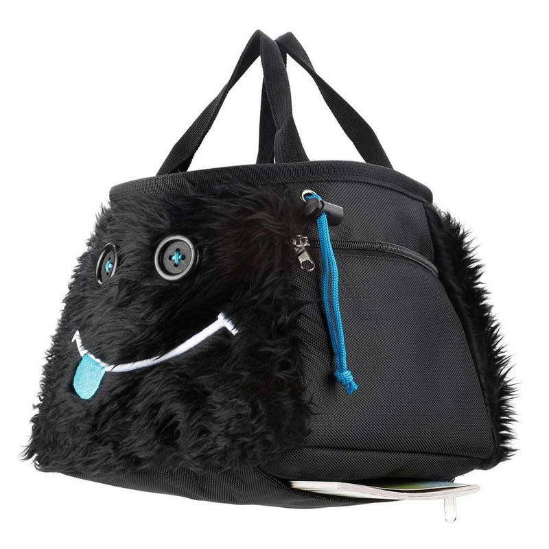 8B+ 8BPLUS 8BPLUS Chalk Bag for Climbing, Bouldering, Belt and Giftbox Included - Wide Opening - Brush Holders, for Left & Right Handers (Hector) - Image 3