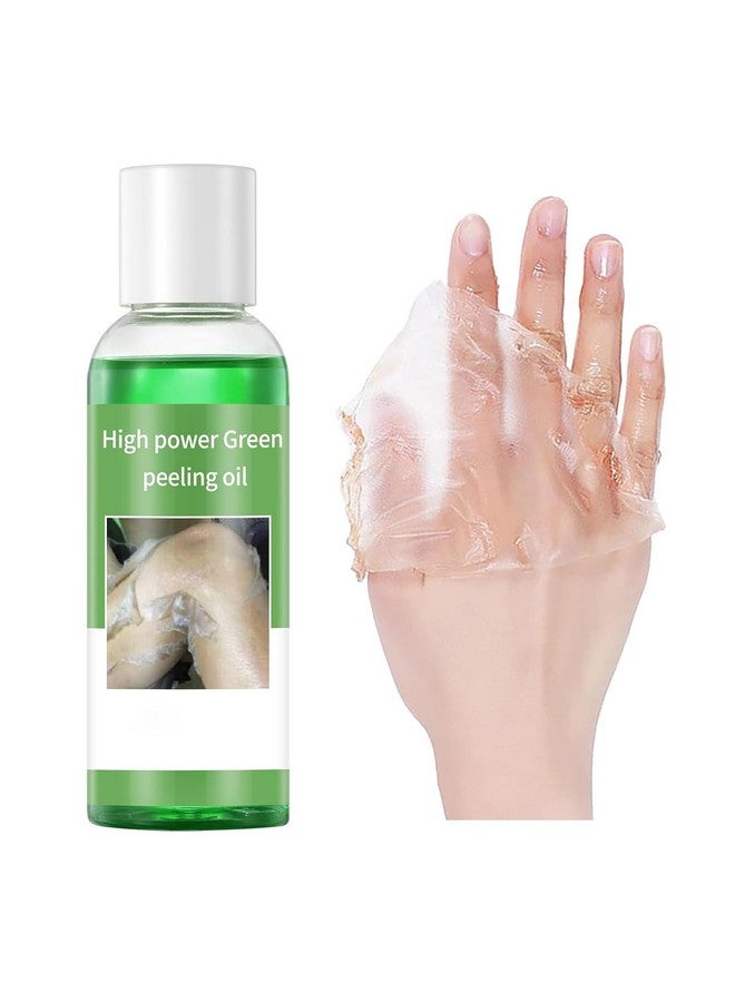 YAFUSIPE Peeling Oil for Dark Skin Green Peeling Oil Solution Extra Strength Exfoliate Body Extra Strong Exfoliating Peels for Hand Feet Dark Knuckle Knee Elbow Chemical Peel Body for All Skin Type 3.38 FLOZ - Image 1