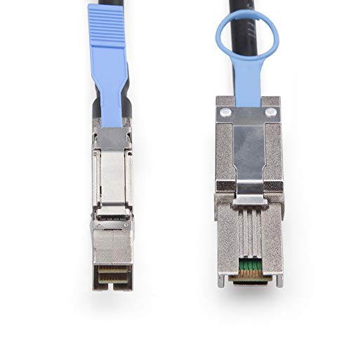 10Gtek SFF-8644 to SFF-8088 Mini SAS HD Cable, 6Gbps External 26Pin SAS2.0 Hybrid Cable for RAID/Server/Data Center‌, 100-Ohm, 2m/6.6ft - Image 3