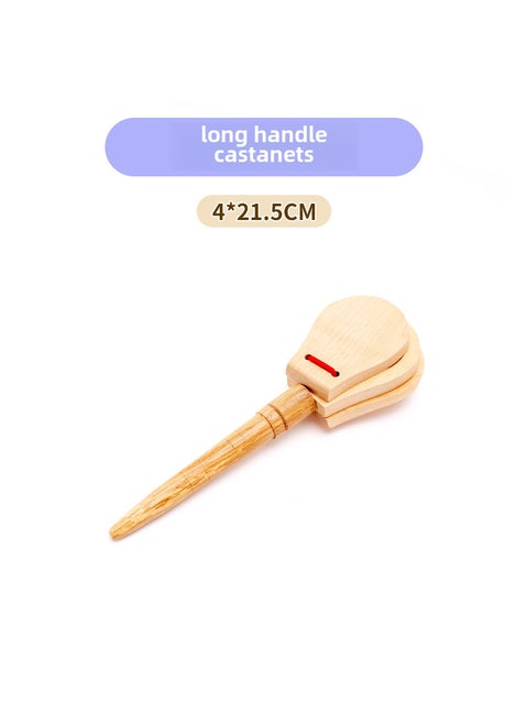 Orff Percussion Instrument Set for Elementary One log long handle Louver
