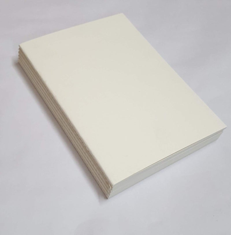 INNAXA A5 kraft book pack of 6 (Off-White) - Image 3