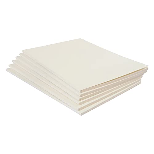 INNAXA A5 kraft book pack of 6 (Off-White) - Image 1
