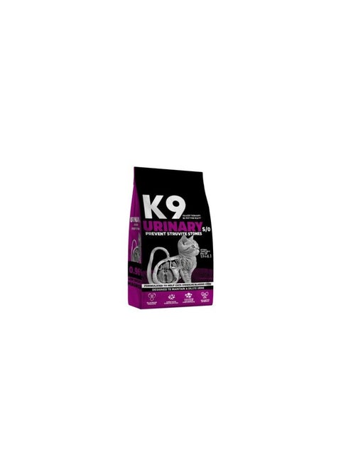 K9 S/O طعام جاف للقطط لدعم صحّة المسالك البولية 2 كجم