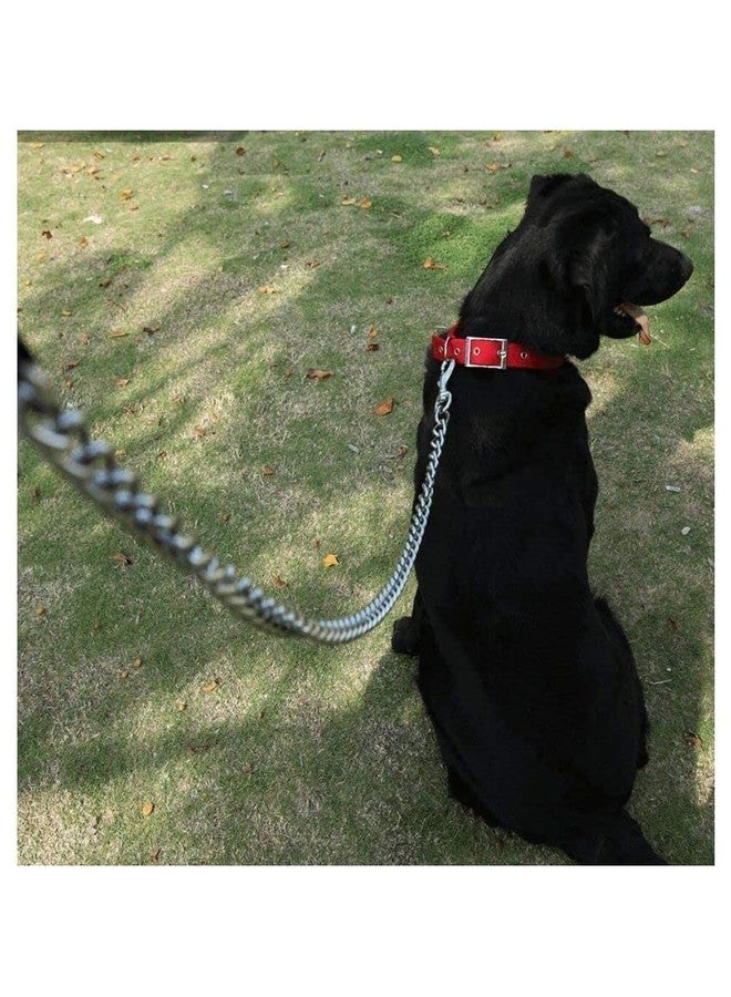 Hachiko:-(Combo of 3) Imported Nylon Padded Adjustable Dog Harness+Choke Collar+Chain(Large,Army) - Image 4