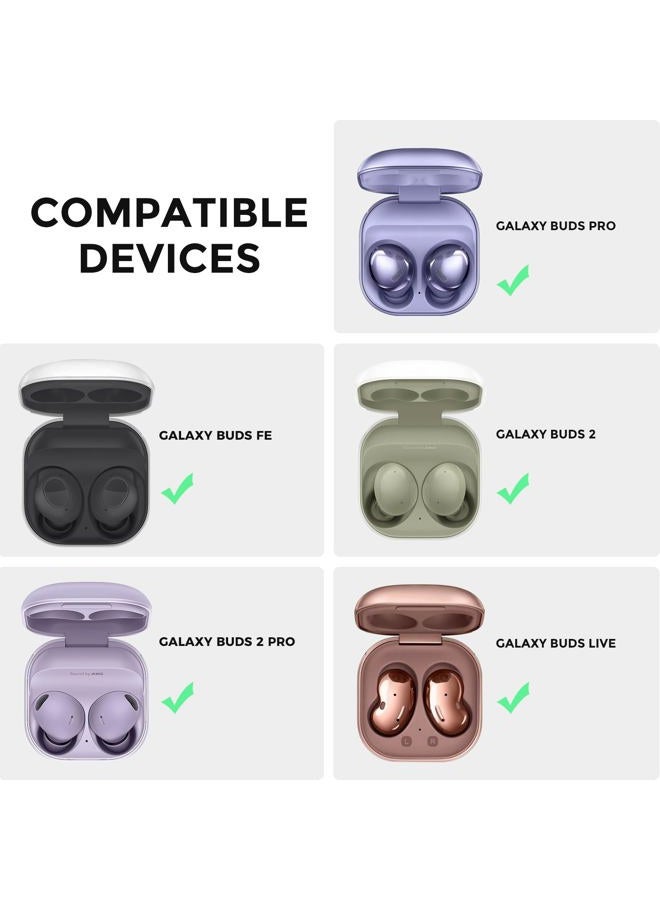 TRONWIN Silicone Case for Samsung Galaxy Buds 2 Pro/Galaxy Buds 2/Galaxy Buds Pro/Galaxy Buds Live Case Cover, Game-Machine Design Case for Galaxy Buds 2 Pro/Buds 2/ Buds Pro/Buds Live (Black) - Image 2