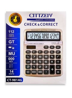 Generic Dual Power Scientific Calculator CT-9814G with Large 14-Digit LCD Display  - Image 4