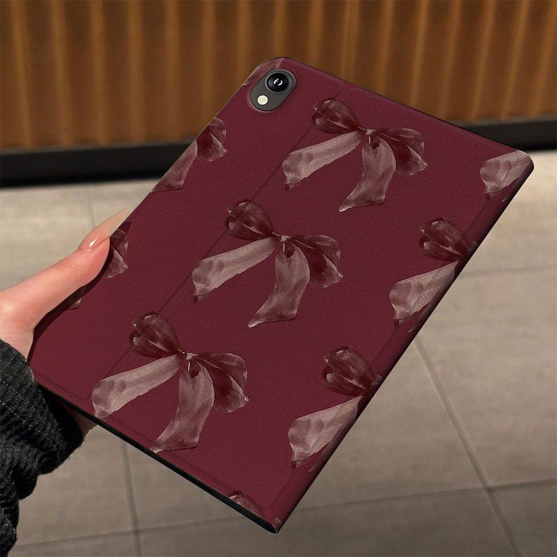حافظة جهاز لوحي بتصميم قوس كستنائي لجهاز Samsung Galaxy Tab A9 Plus 11 إصدار 2023، خفيفة الوزن وحماية من السقوط - Image 1