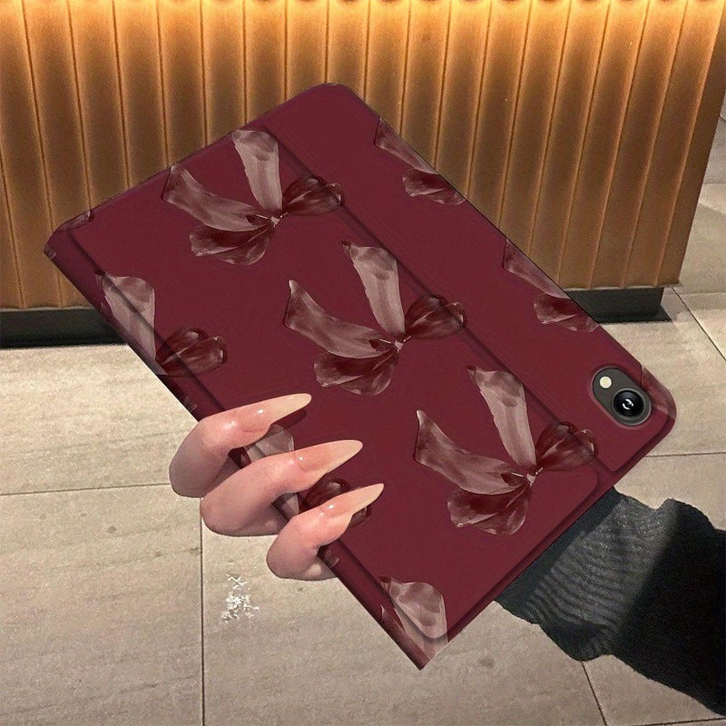 حافظة جهاز لوحي بتصميم قوس كستنائي لجهاز Samsung Galaxy Tab A9 Plus 11 إصدار 2023، خفيفة الوزن وحماية من السقوط - Image 2