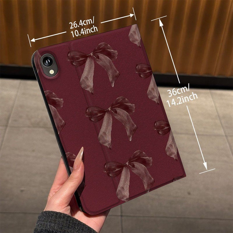 حافظة جهاز لوحي بتصميم قوس كستنائي لجهاز Samsung Galaxy Tab A9 Plus 11 إصدار 2023، خفيفة الوزن وحماية من السقوط - Image 4