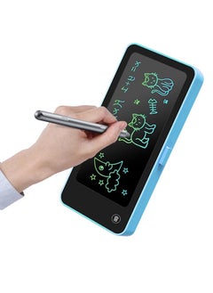 بيوينتي لوح كتابة LCD صغير بشاشة ملونة، لوح رسم إلكتروني سهل المسح، لعبة تعليمية لتعلم الرسم والكتابة، 6.89 × 3.54 × 0.79 بوصة.  - Image 1