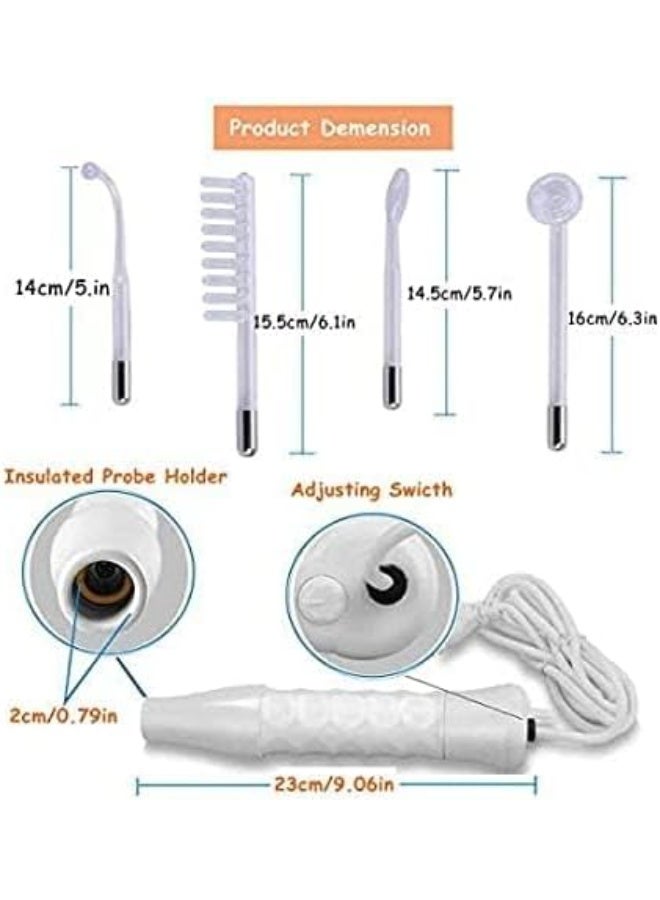 A portable, high-frequency device for treating acne, tightening skin, reducing acne scars, minimizing wrinkles, reducing puffiness and dark circles, and fading freckles – 4-in-1 RF laser for acne treatment, collagen stimulation, and hair loss prevention. - Image 2