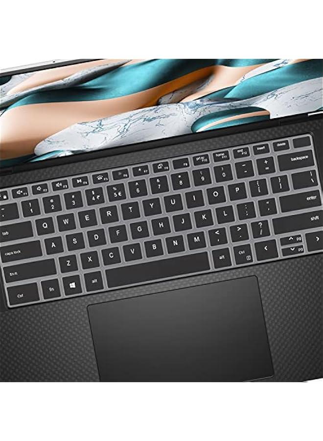 Keyboard Skin for Dell XPS 15 9500 9510 9520 9530 15.6 Inch  XPS 17 9720 9700 9710 9730 17 Inch  Precision 5770 5570 5760 5560 15.6 17.3 US Layout (NOT SUIT XPS 13 14 16 inch) - Image 4