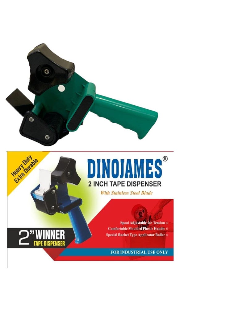 Dinojames Manual Hand Operated Plastic Body Tape Cutter 2 inch or 48mm - Image 3