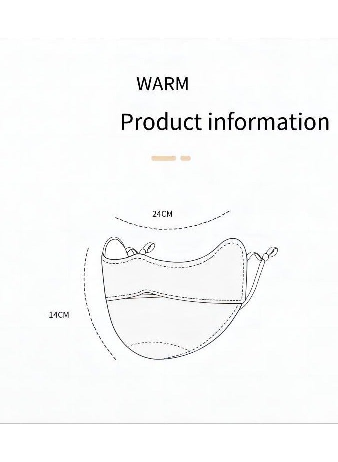 2-Piece Breathable UV UPF50+ Face Mask Washable Reusable Windproof Sun Protection Sports Face Mask For outdoor - Image 4