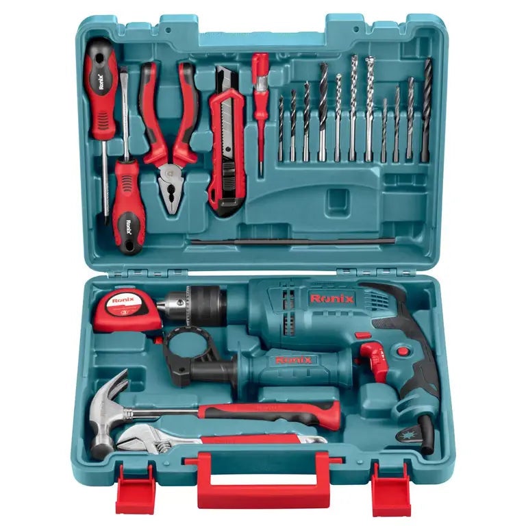 RONIX Impact drill kits 22 pcs-650W-13mm - Model RS-0001 - Image 1