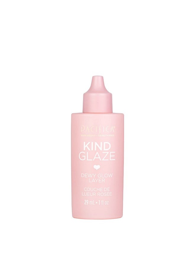 Pacifica Beauty Kind Glaze Dewy Glow Layer Face Foundation Primer & Highlight Creates A Flawless Filter Illuminating Primer All Skin Tones Universal Shade Vegan Collagen Ceramides Vegan  - Image 4