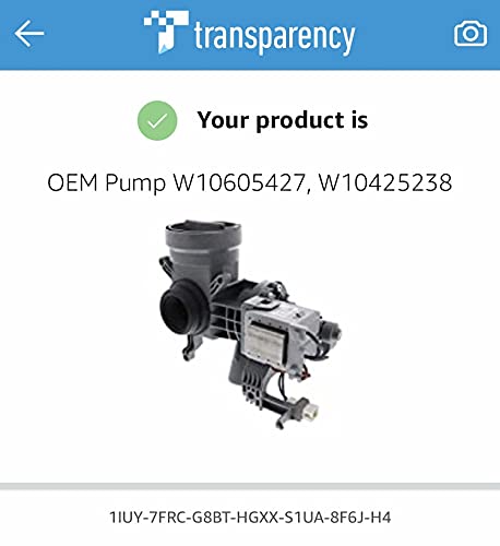 LinkEZ OEM Washer Pump W10425238, W10605427 - Image 2