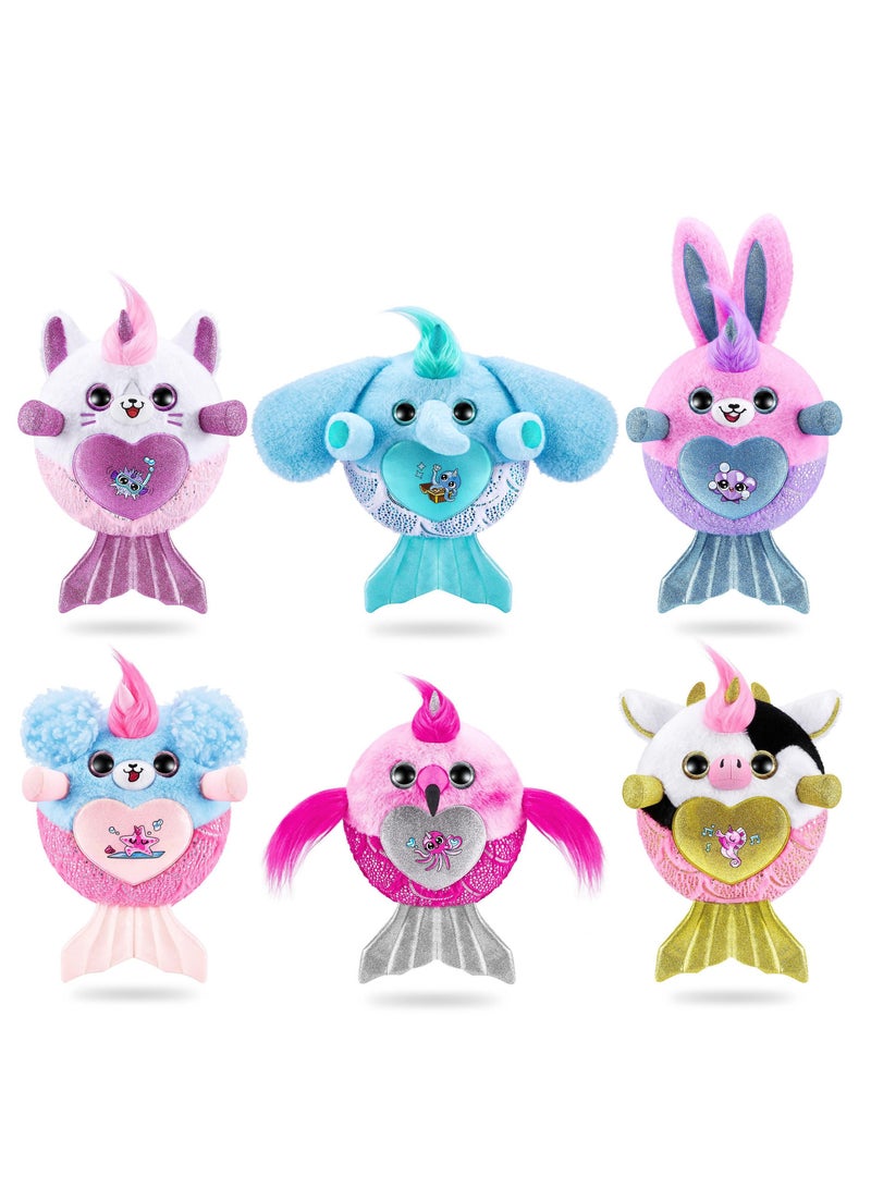 Zuru Rainbocorns ZURU Rainbocorns Mermaidcorn Surprise S7 Plush Medium  - Image 3
