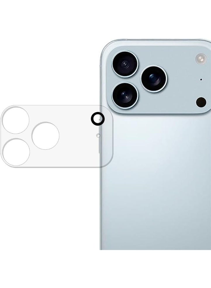 For iPhone 17 Pro Max 6.9-Inch Camera Lens Protector - Ultra HD Tempered Glass Camera Len Protection Cover [Case Friendly] [Scratch-Resistant] [Night Shooting Mode], Transparent - Image 1