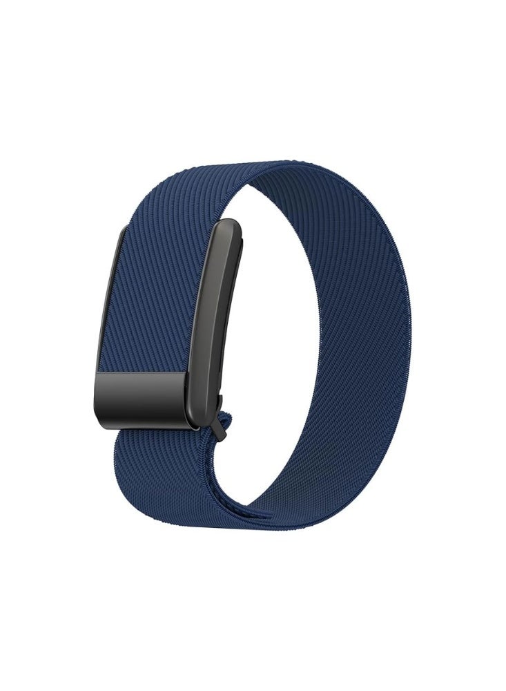 Nylon Replacement Band Compatible with Whoop 4.0 Band | 3.0 Stylish & Affordable Replacement Strap | Comfortable & Easy to Use Wristband (Blue)  - Image 1