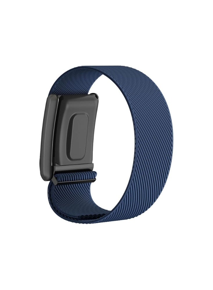 Nylon Replacement Band Compatible with Whoop 4.0 Band | 3.0 Stylish & Affordable Replacement Strap | Comfortable & Easy to Use Wristband (Blue)  - Image 2