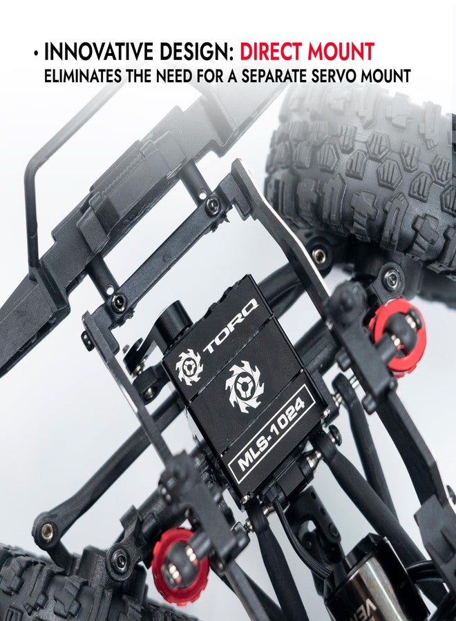 Helidirect TORQ Direct Mount Servo High Torque Servo for FURITEK FX118, CR18P 2024, HobbyPlus ARKTOS 6x6, HPI Venture 18 - Remote Control Car, RC Car, 1/18 RC Crawler Electronics (with Servo Horn) - Image 2