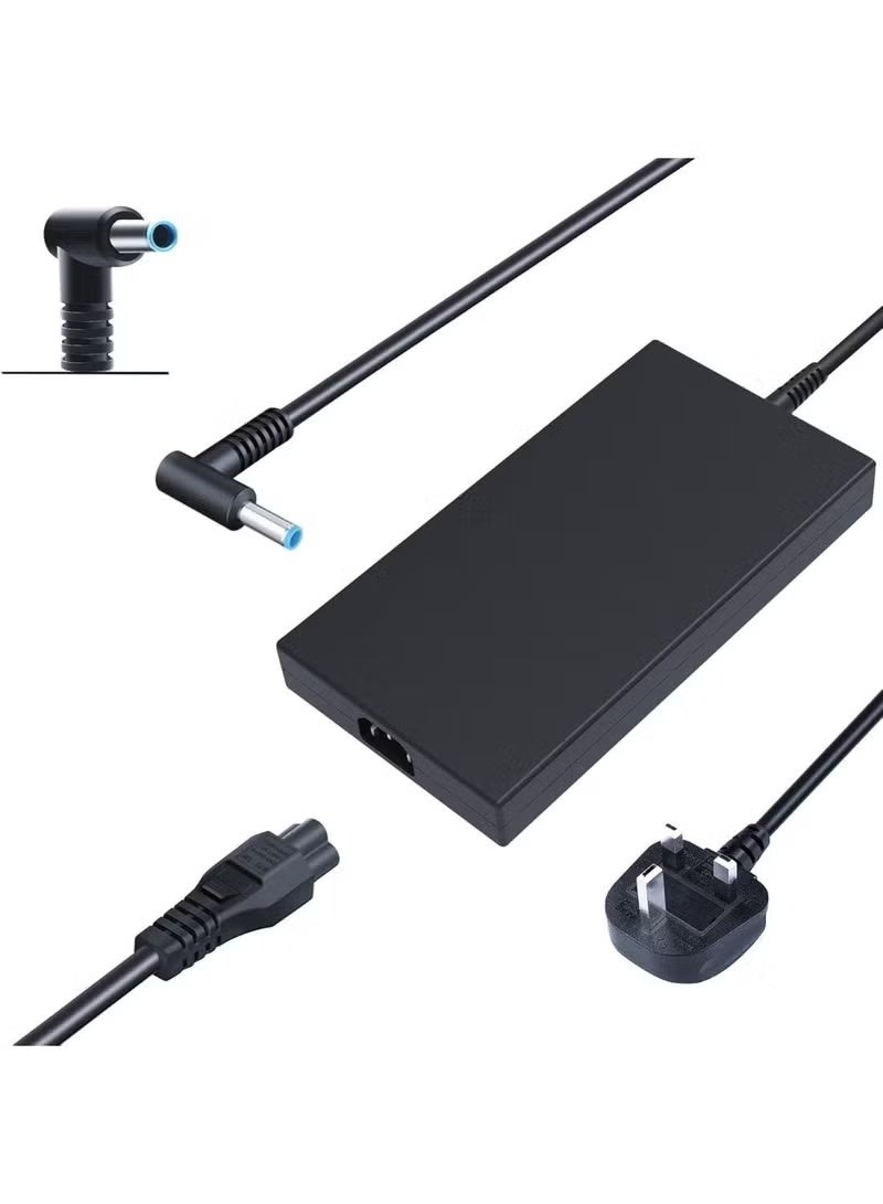 Reacon محول بديل لابتوب HP 19.5V 7.7A 150W، موصل دبوس 4.5mm*3.0mm، جهد إدخال 100V-240V 50/60hz، توافق واسع مع لابتوبات HP - Image 1