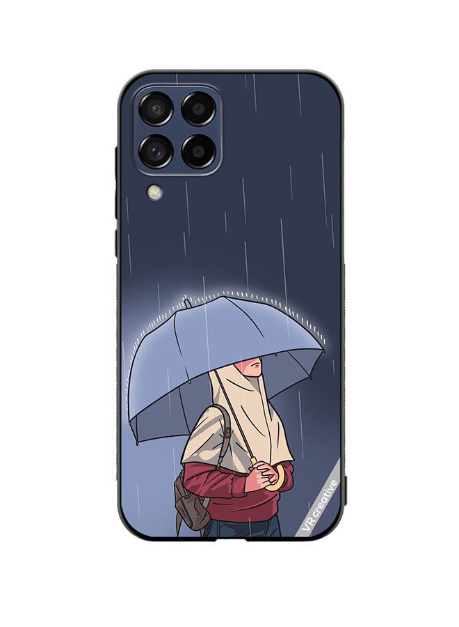 VR CREATIVE Protective Case Cover For Samsung Galaxy M33 Rainy Days Design Multicolour - Image 1