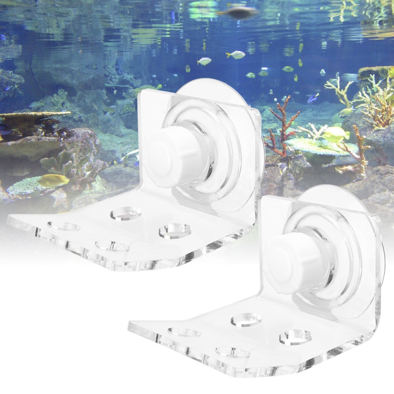 Front Loading Coral Bracket: 1 Pc Suction Cup Easy Install - Front-Loading Bending Type Even Coral Growth Coral Rack for Aquarium Landscaping, SPS Coral Growth - Image 5