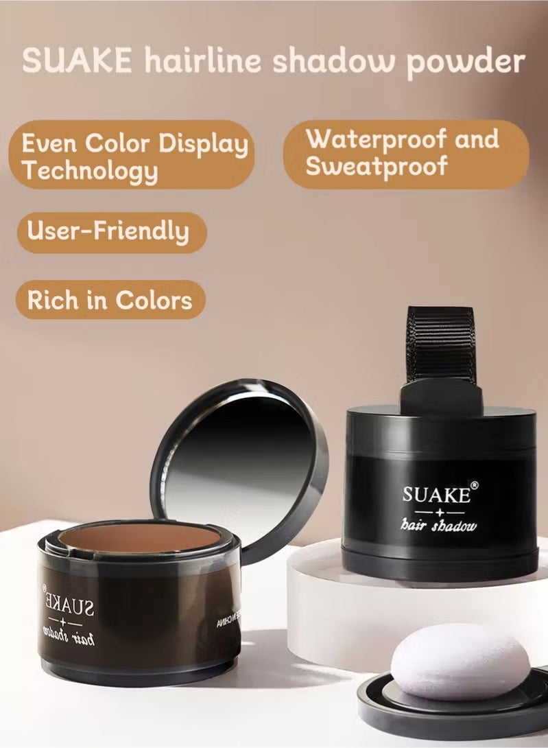 سويكي بودرة الشعر السحرية – تغطية سريعة لخط الشعر، مظهر طبيعي، سهلة التطبيق - Image 3