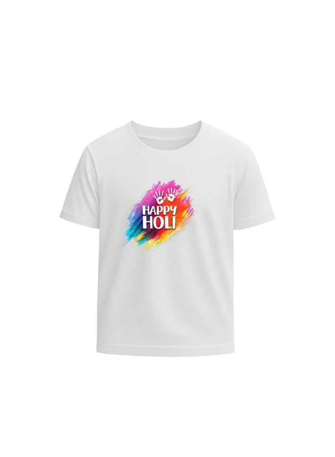 برينت شوب فور مي احتفال هولي - قمصان هولي المتطابقة للزوجين - قمصان هولي للزوجين - قمصان هولي المتطابقة للرجال والنساء برقبة دائرية وأزواج هولي - Image 1