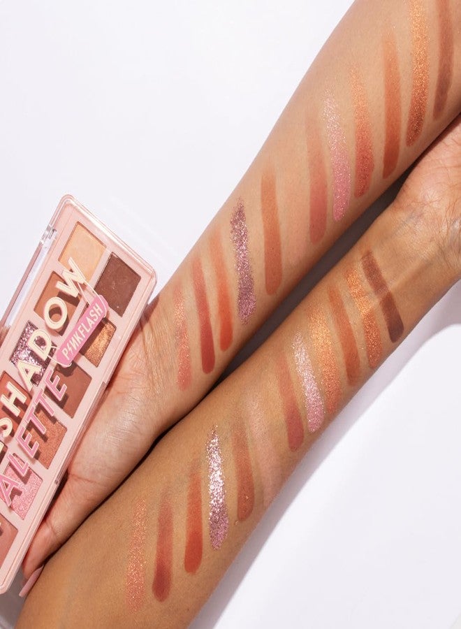  بينكفلاش باليت ظلال العيون بينك فلاش برو تاتش - رقم 1، لون كوكيز التوت البري، للنساء، غنية بالأصباغ، سهلة الدمج وتدوم طوال اليوم، ملمس ناعم كالحرير، تركيبة مقاومة للماء، 12 غرام - Image 2