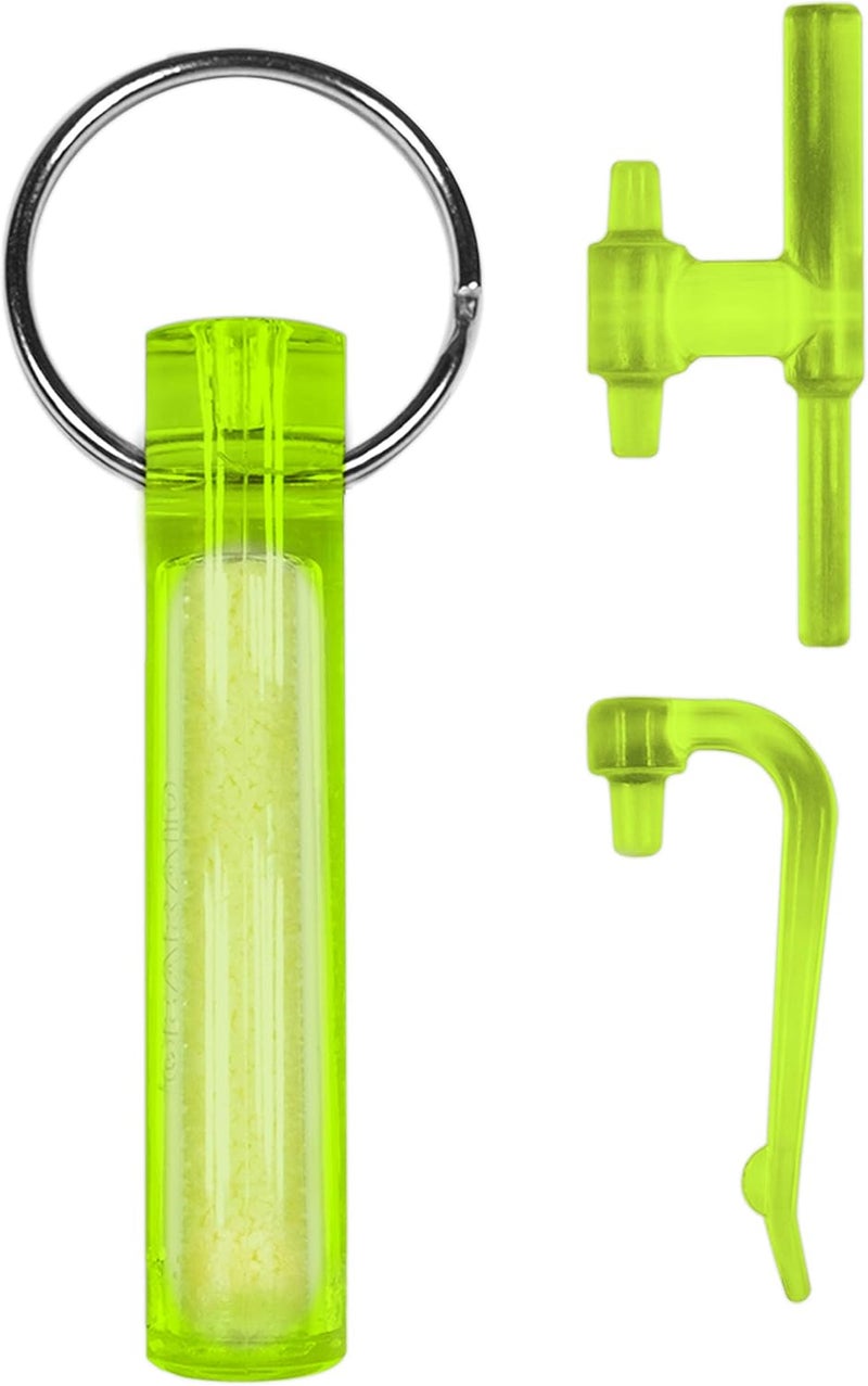 Gear Aid Demand-based stock planning unisex-adult Ni Glo, 2” Glowing Keychain for Camping, SCUBA and Night Fishing Glowing Keychain (pack of 2) Daily wear upgraded resistant material - Image 2