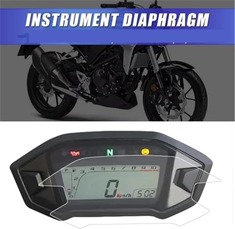 QASULER Motorcycle Dashboard Screen Protector - Image 3