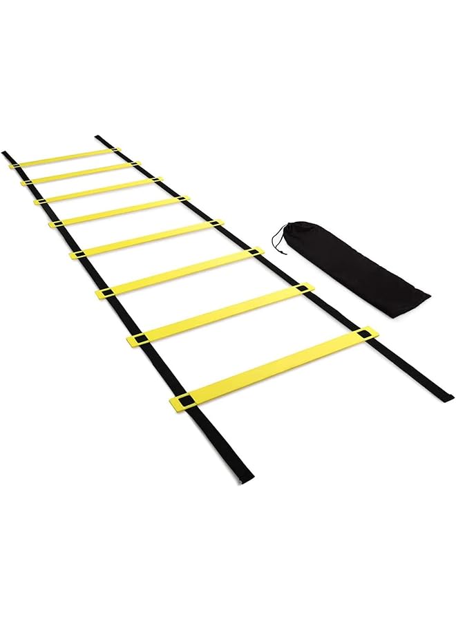 PROMASS Agility Ladder, 12 Rung 6M Agility Ladder Speed Training Equipment With Carrying Bag, Speed Ladder Training Ladder For Sports Speed, Soccer, Football And Exercise Fitness - Image 1