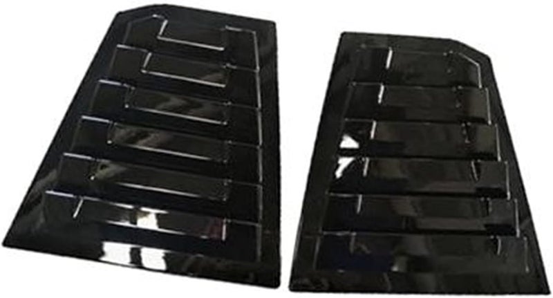 QASULER Car Rear Louver Window Cover Trim for Chevrolet Cruze