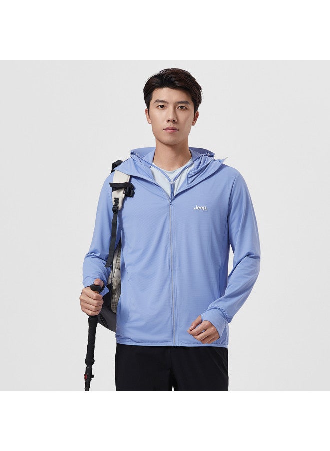 Jeep Upf50+】men's Summer Fashion Versatile Sun Protection Hooded Jacket, Outdoor Uv-resistant Coat For Men - Image 3