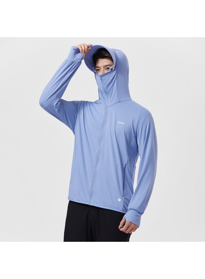 Jeep Upf50+】men's Summer Fashion Versatile Sun Protection Hooded Jacket, Outdoor Uv-resistant Coat For Men - Image 2